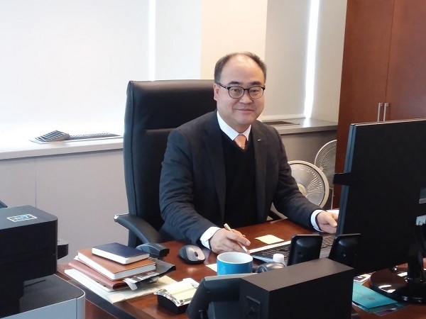 <사진: 코트라 뉴욕무역관 손수득 본부장 >