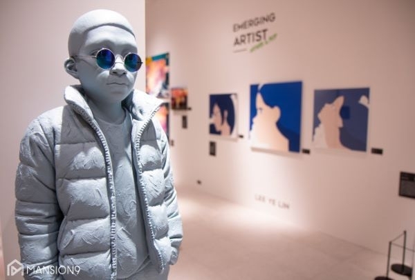 사진: ‘Emerging Artist NATURE & POP’ 신세계 x 맨션나인 기획전 전경