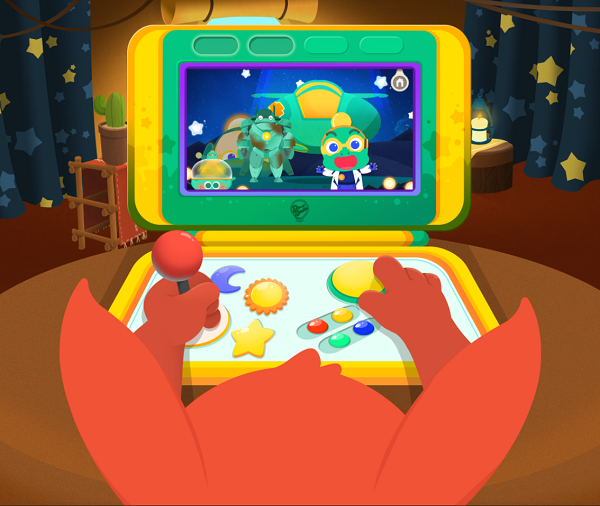 Screenshot of a DoBrain cognitive development program