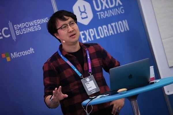 사진: UXDX 콘퍼런스TRAINING 스튜디오씨드코리아의 김수 대표