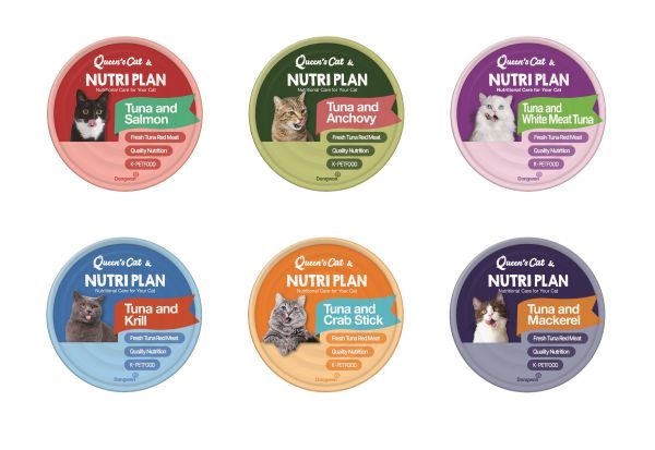 이미지 : 펫푸드 전문 브랜드 뉴트리플랜(NUTRIPLAN)의 반려묘용 습식캔 6종