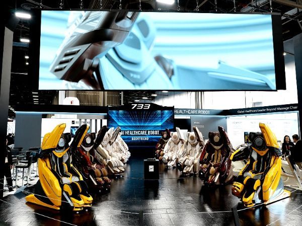 사진: CES 2026 바디프랜드 부스 전경